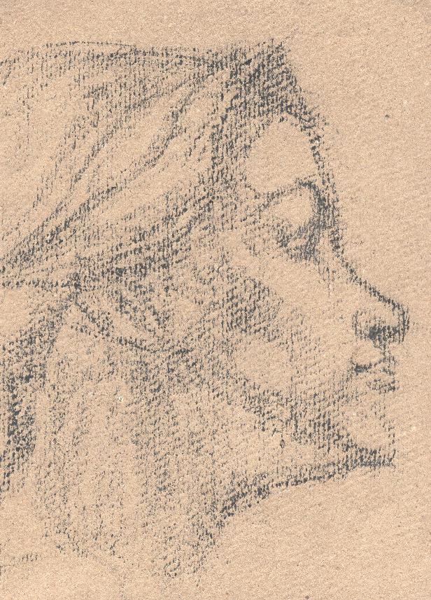 Boceto-cabeza mujer